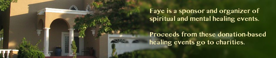 Faye Janzad - Spiritual and Healing Events