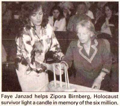 Faye Janzad - Zipora Birnberg, a Holocaust survivor